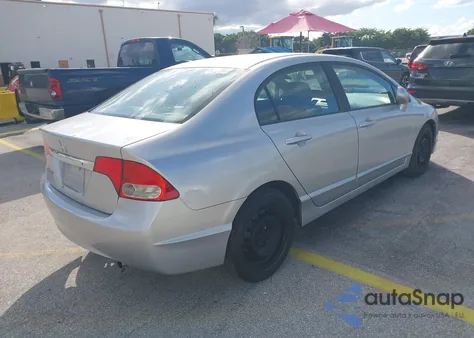 2010 Honda Civic Lx из США, поврежденный, VIN 2HGFA1F55AH554486